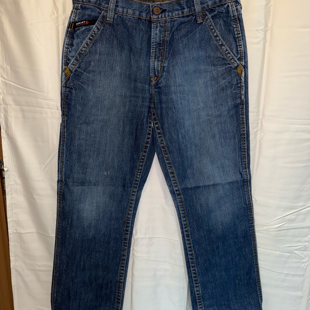 Ariat FR Relaxed Blue Jeans Classic Comfort